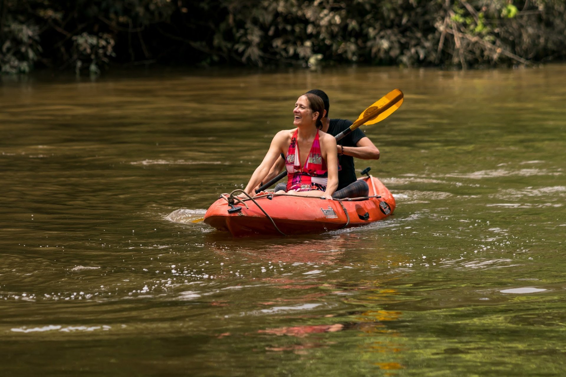 Kayak en Cuyabeno